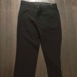Black Straight Leg Trousers